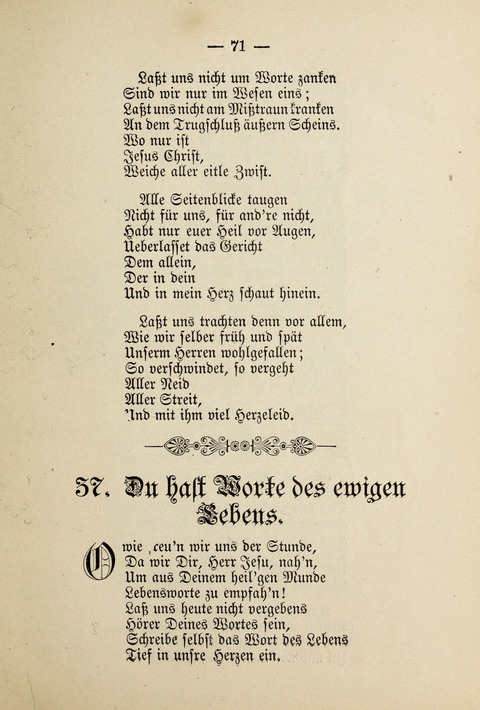 Psalter und Harfe: von Karl Johann Philipp Spitta page 71