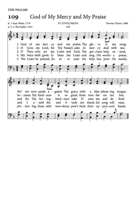 Psalms and Hymns to the Living God page 146