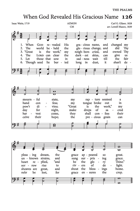 Psalms and Hymns to the Living God page 185