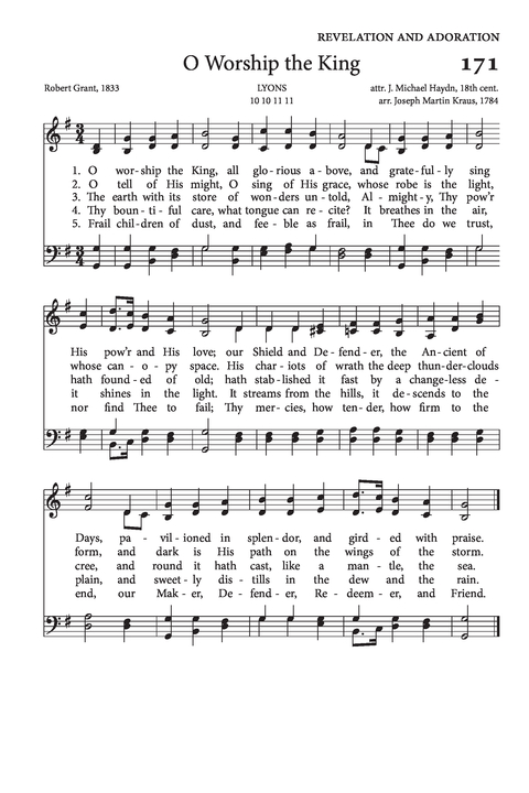 Psalms and Hymns to the Living God page 233