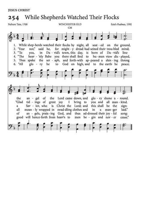 Psalms and Hymns to the Living God page 316