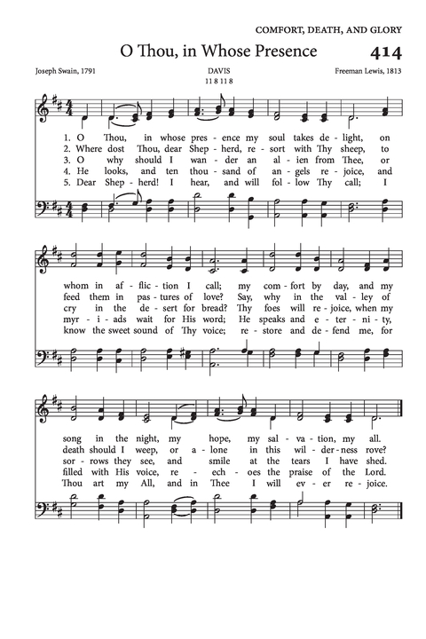 Psalms and Hymns to the Living God page 471