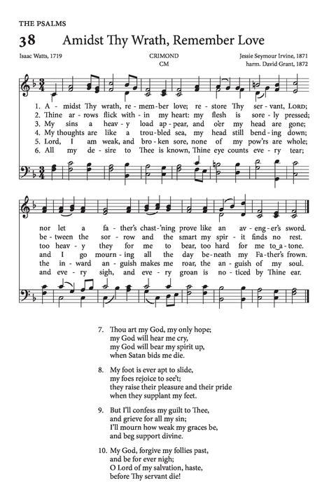 Psalms and Hymns to the Living God page 52