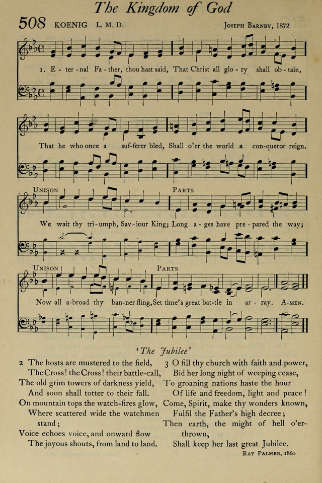The Pilgrim Hymnal: with responsive readings and other aids to worship page 374