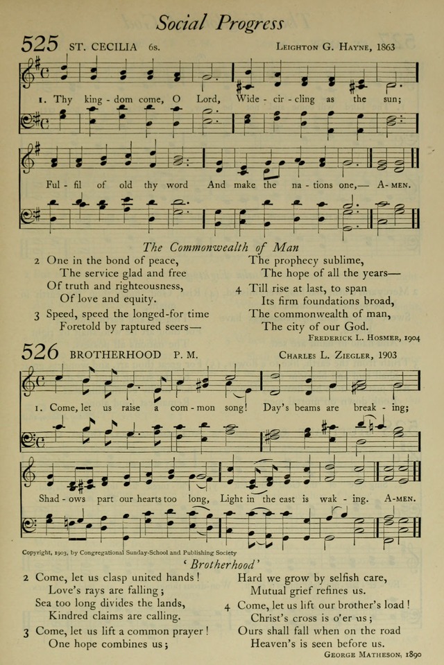 The Pilgrim Hymnal: with responsive readings and other aids to worship page 387