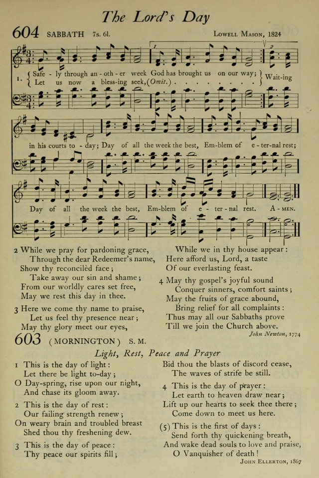 The Pilgrim Hymnal: with responsive readings and other aids to worship page 447