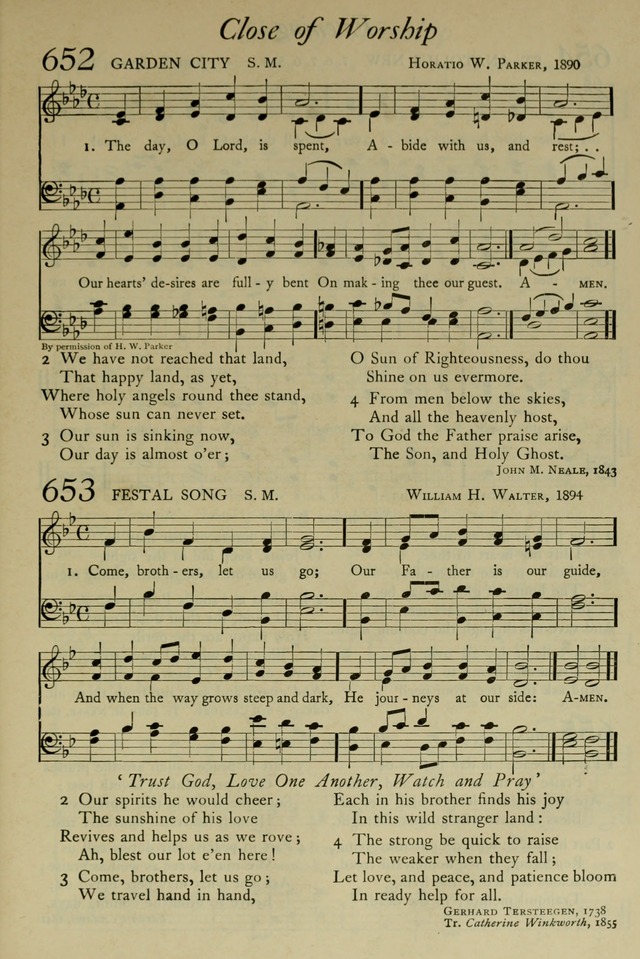 The Pilgrim Hymnal: with responsive readings and other aids to worship page 481