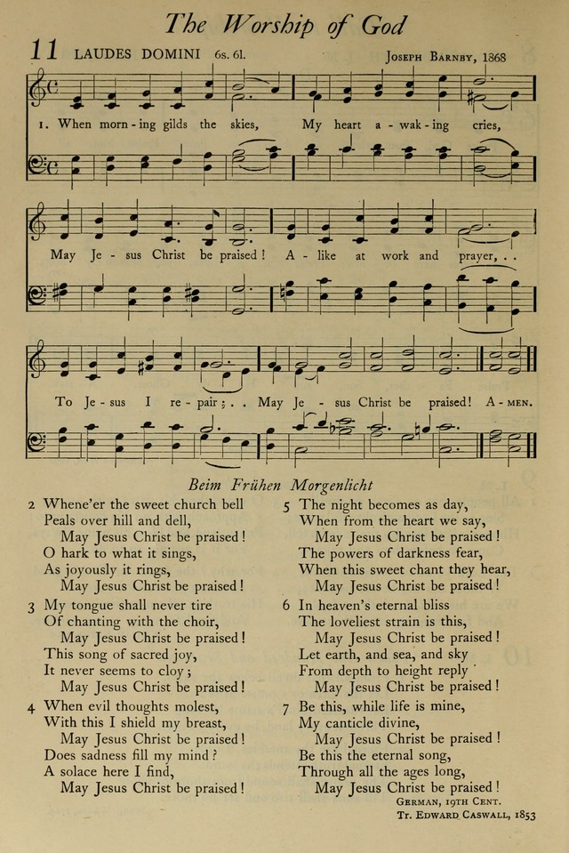 The Pilgrim Hymnal: with responsive readings and other aids to worship page 8