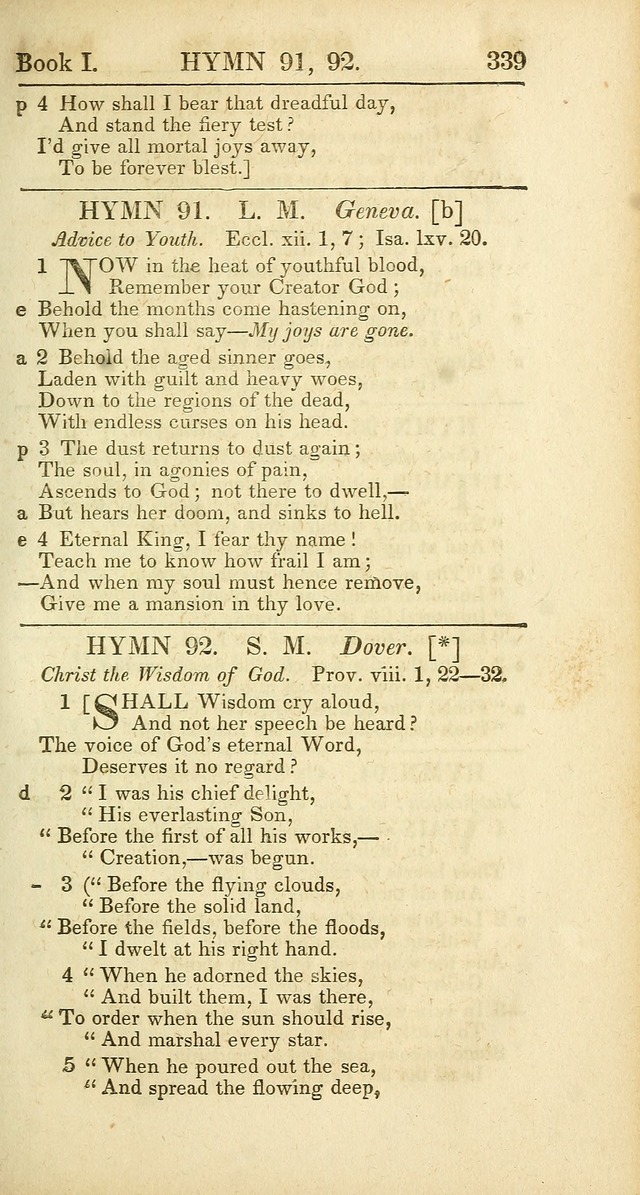 The Psalms, Hymns and Spiritual Songs of the Rev. Isaac Watts, D. D.:  to which are added select hymns, from other authors; and directions for musical expression (New ed.) page 289