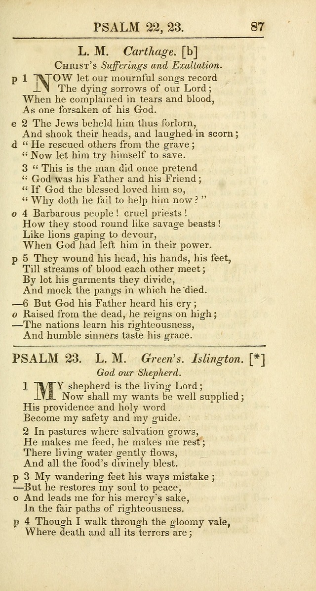 The Psalms, Hymns and Spiritual Songs of the Rev. Isaac Watts, D. D.:  to which are added select hymns, from other authors; and directions for musical expression (New ed.) page 37