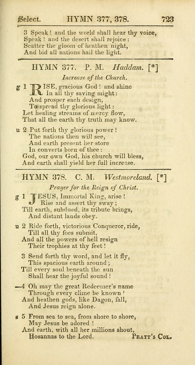 The Psalms, Hymns and Spiritual Songs of the Rev. Isaac Watts, D. D.:  to which are added select hymns, from other authors; and directions for musical expression (New ed.) page 669