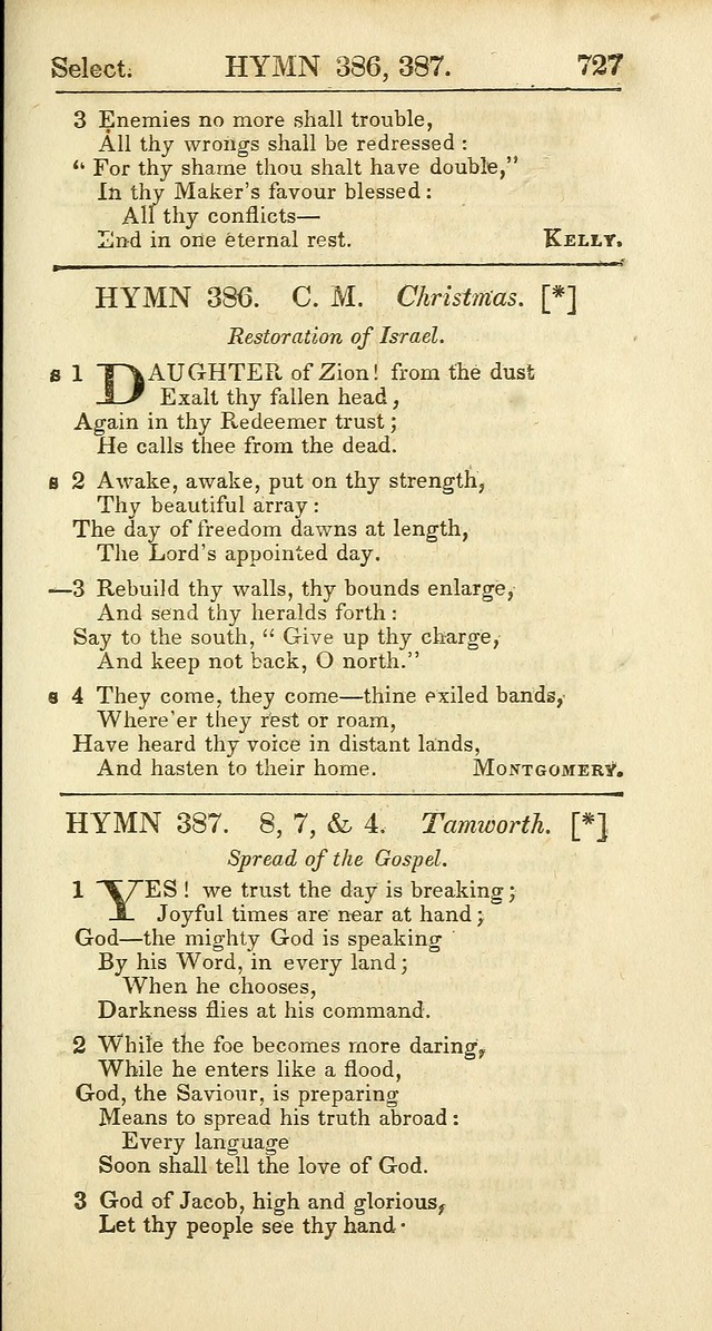 The Psalms, Hymns and Spiritual Songs of the Rev. Isaac Watts, D. D.:  to which are added select hymns, from other authors; and directions for musical expression (New ed.) page 673