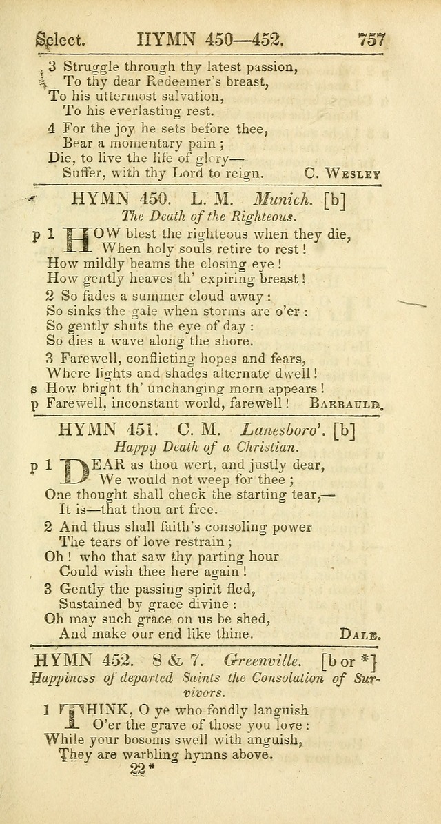 The Psalms, Hymns and Spiritual Songs of the Rev. Isaac Watts, D. D.:  to which are added select hymns, from other authors; and directions for musical expression (New ed.) page 703