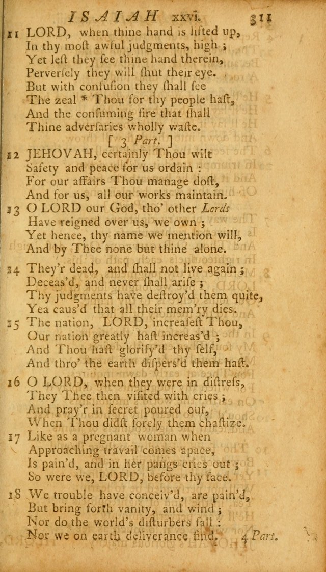 The Psalms, Hymns and Spiritual Songs of the Old and New Testament, faithully translated into English metre: being the New England Psalm Book (Rev. and Improved) page 311