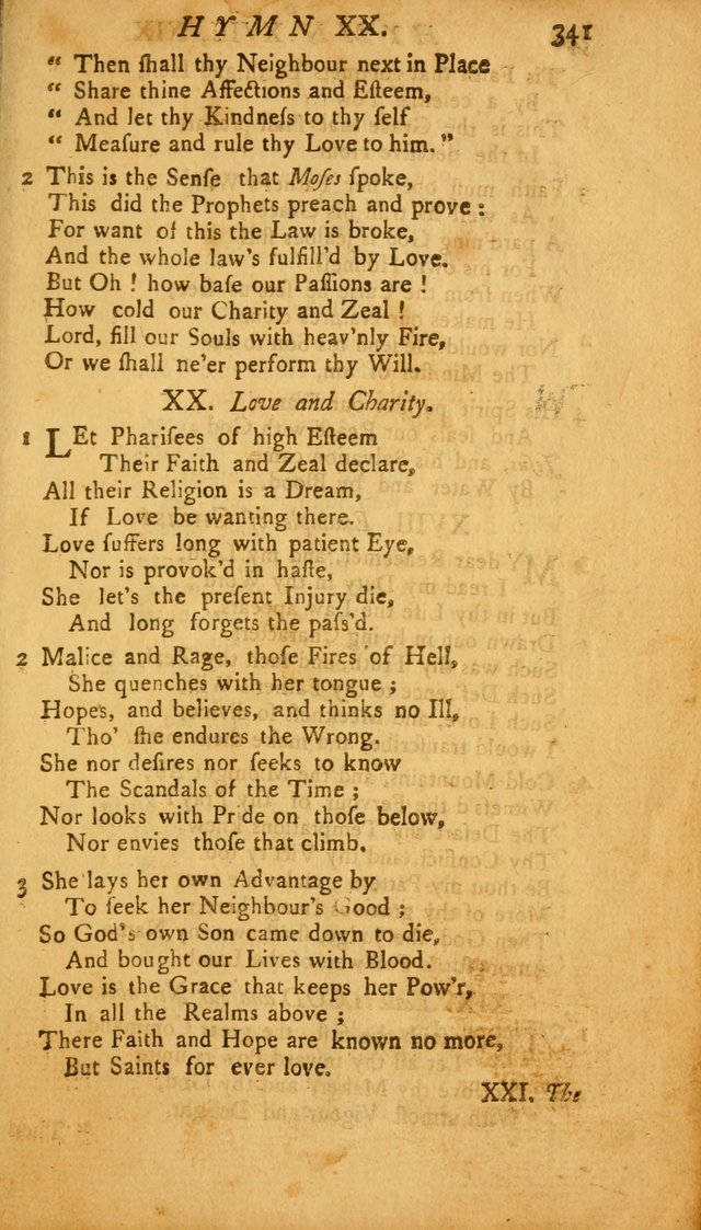 The Psalms, Hymns and Spiritual Songs of the Old and New Testament, faithully translated into English metre: being the New England Psalm Book (Rev. and Improved) page 341