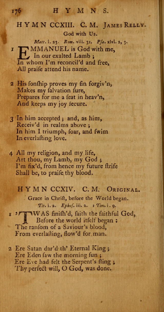 Psalms, Hymns and Spiritual Songs: selected and original, designed for the use of the Church Universal in public and private devotion page 176