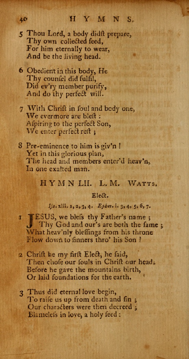 Psalms, Hymns and Spiritual Songs: selected and original, designed for the use of the Church Universal in public and private devotion page 40