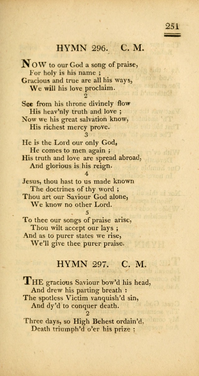 Psalms, Hymns and Spiritual Songs: selected and designed for the use of  the church universal, in public and private devotion; with an appendix, containing the original hymns omitted in the last ed. page 253