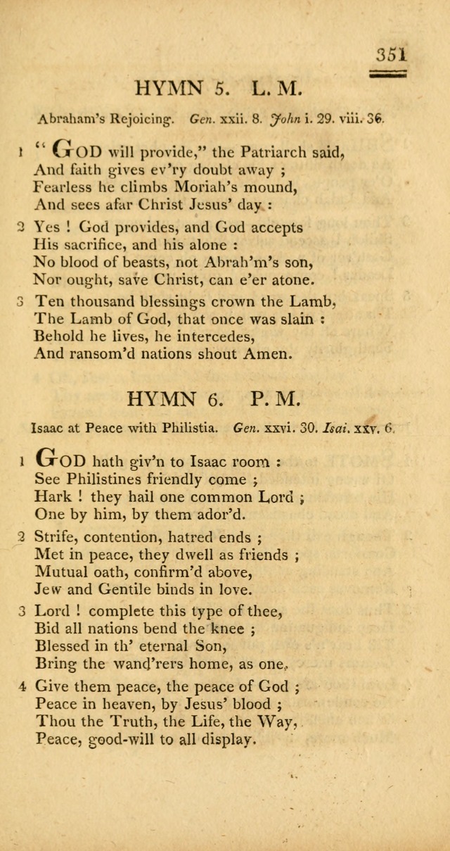 Psalms, Hymns and Spiritual Songs: selected and designed for the use of  the church universal, in public and private devotion; with an appendix, containing the original hymns omitted in the last ed. page 353