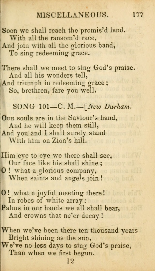 Psalms, Hymns, and Spiritual Songs: original and selected (5th ed.) page 179