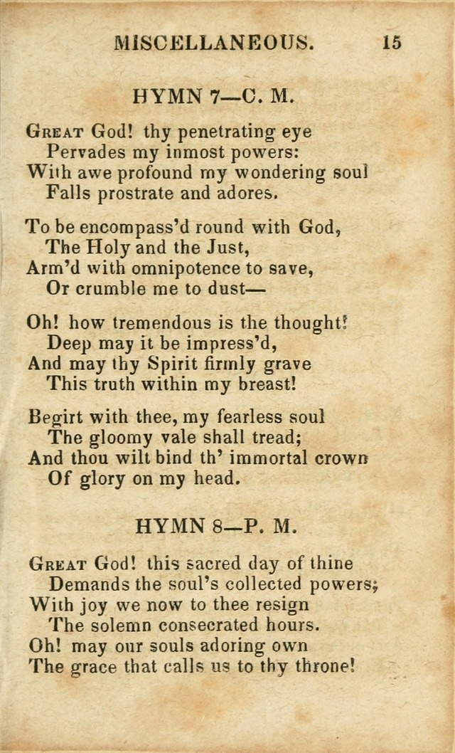Psalms, Hymns and Spiritual Songs, Original and Selected. (14th stereotype ed.) page 271