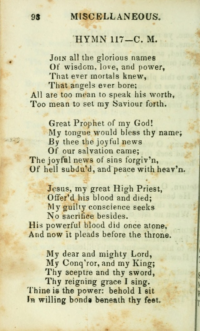 Psalms, Hymns and Spiritual Songs, Original and Selected. (14th stereotype ed.) page 354