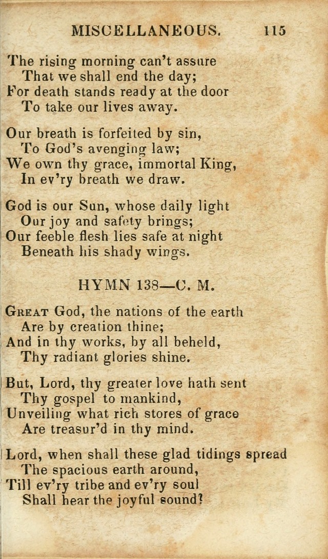 Psalms, Hymns and Spiritual Songs, Original and Selected. (14th stereotype ed.) page 373