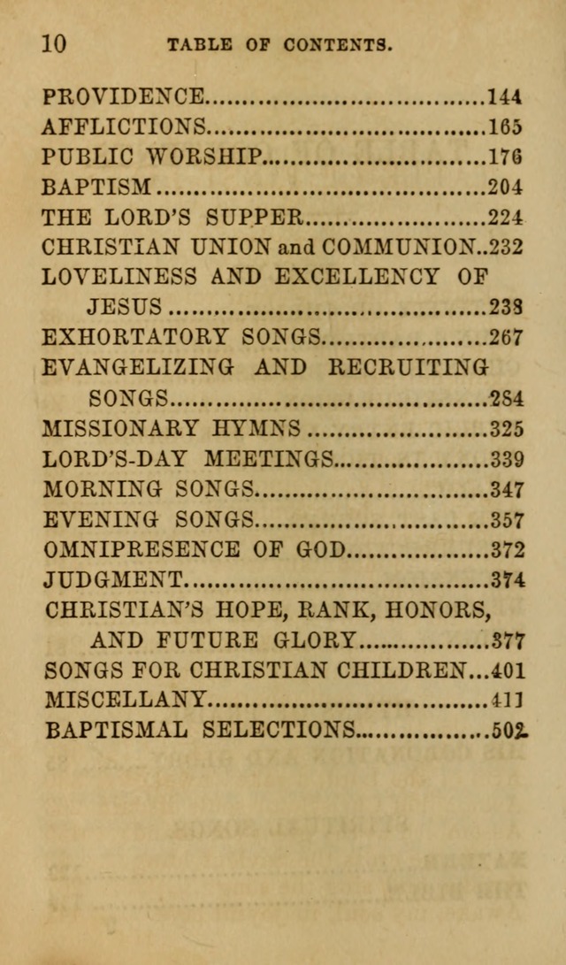 Psalms, Hymns and Spiritual Songs, Original and Selected. (7th ed.) page 10