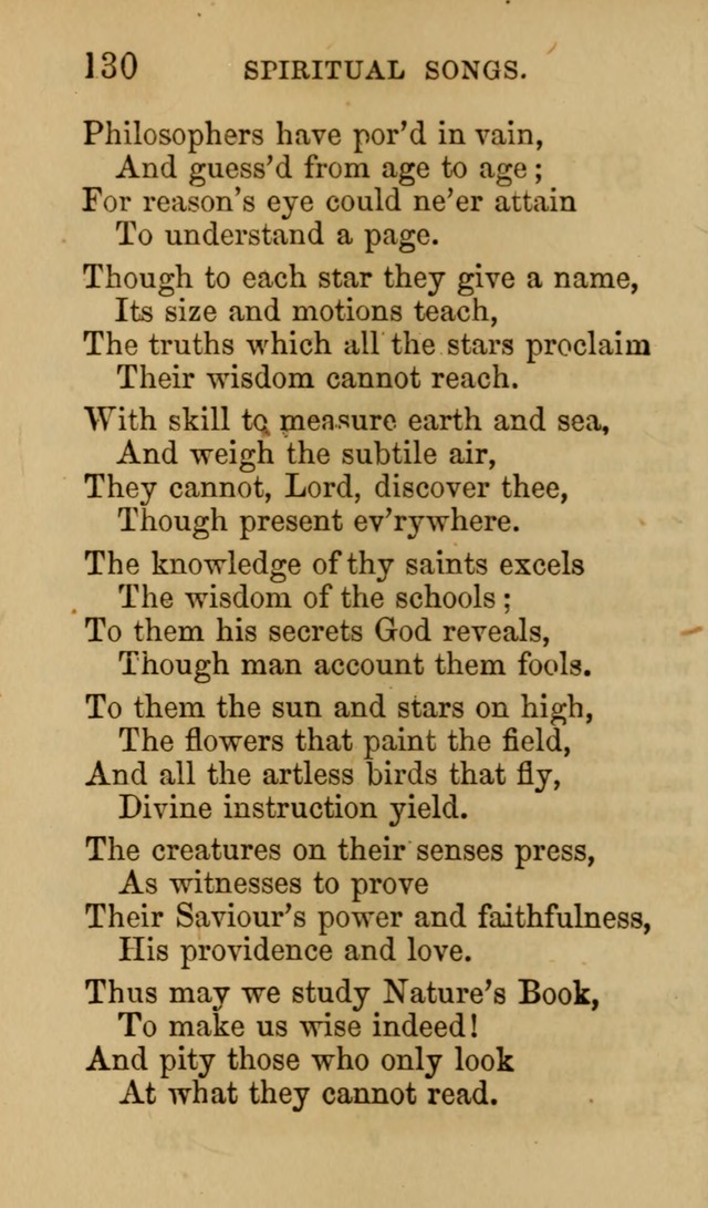 Psalms, Hymns and Spiritual Songs, Original and Selected. (7th ed.) page 130