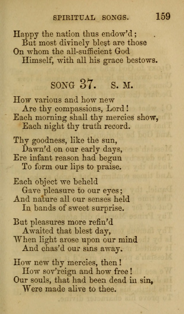 Psalms, Hymns and Spiritual Songs, Original and Selected. (7th ed.) page 159