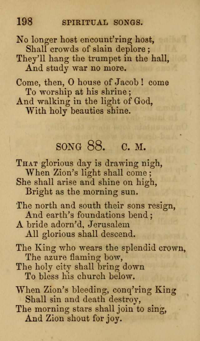 Psalms, Hymns and Spiritual Songs, Original and Selected. (7th ed.) page 198