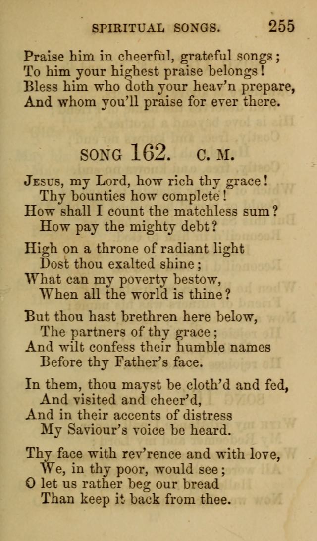 Psalms, Hymns and Spiritual Songs, Original and Selected. (7th ed.) page 255