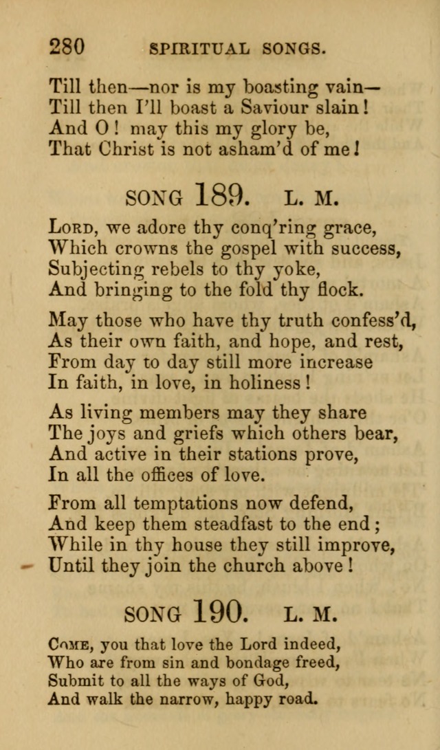 Psalms, Hymns and Spiritual Songs, Original and Selected. (7th ed.) page 280