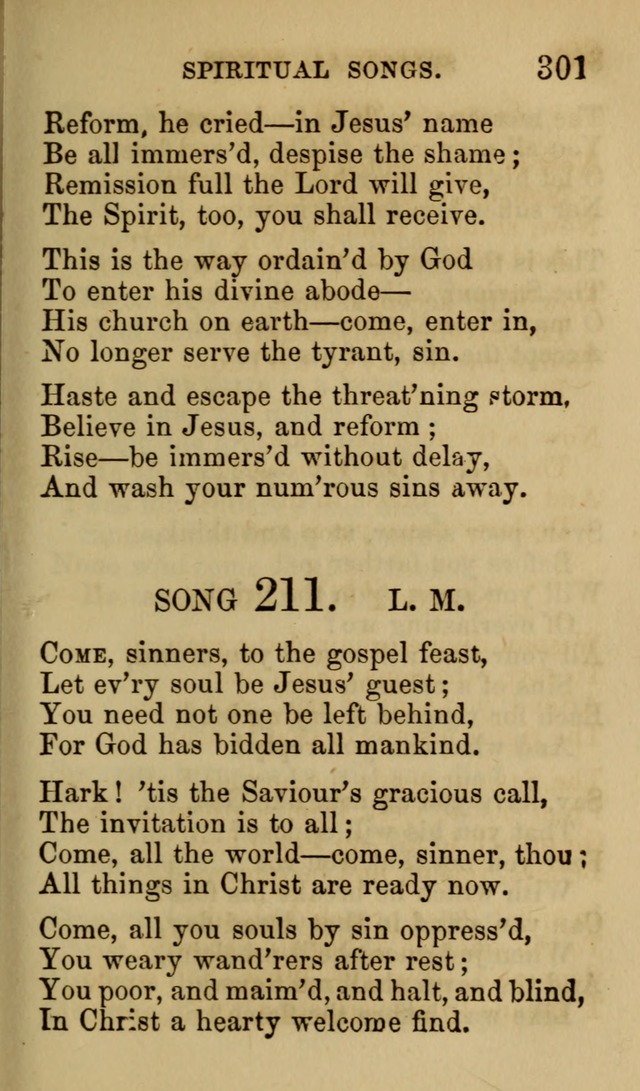 Psalms, Hymns and Spiritual Songs, Original and Selected. (7th ed.) page 301