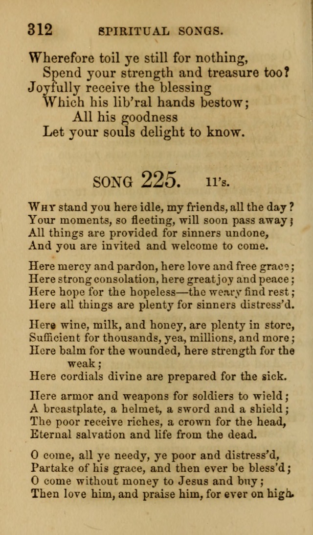 Psalms, Hymns and Spiritual Songs, Original and Selected. (7th ed.) page 312