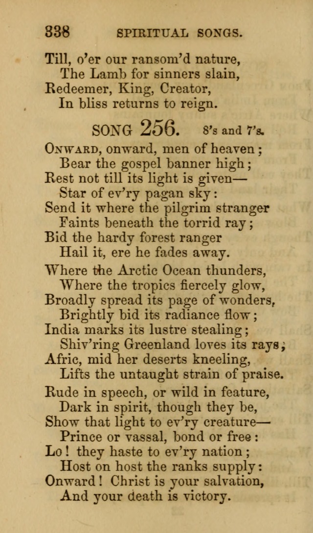Psalms, Hymns and Spiritual Songs, Original and Selected. (7th ed.) page 338