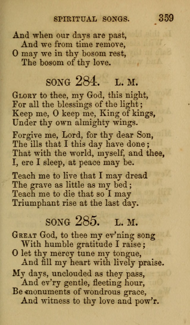 Psalms, Hymns and Spiritual Songs, Original and Selected. (7th ed.) page 359