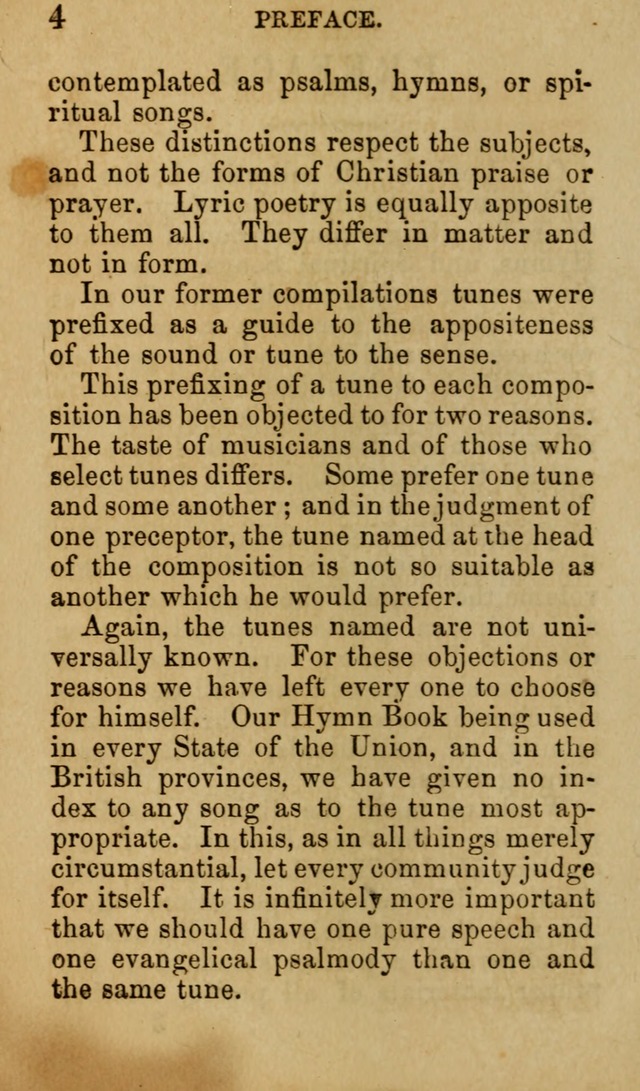 Psalms, Hymns and Spiritual Songs, Original and Selected. (7th ed.) page 4