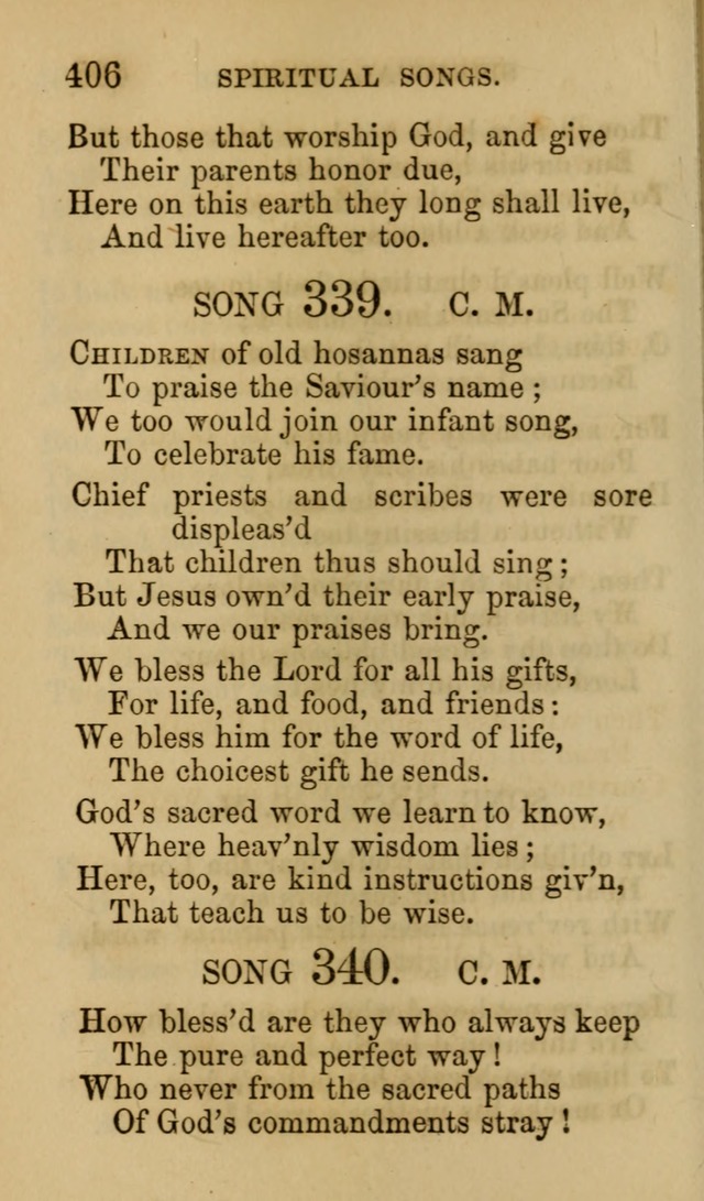 Psalms, Hymns and Spiritual Songs, Original and Selected. (7th ed.) page 406