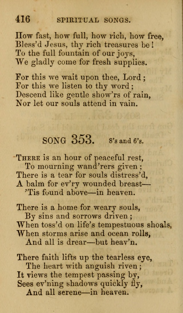 Psalms, Hymns and Spiritual Songs, Original and Selected. (7th ed.) page 416