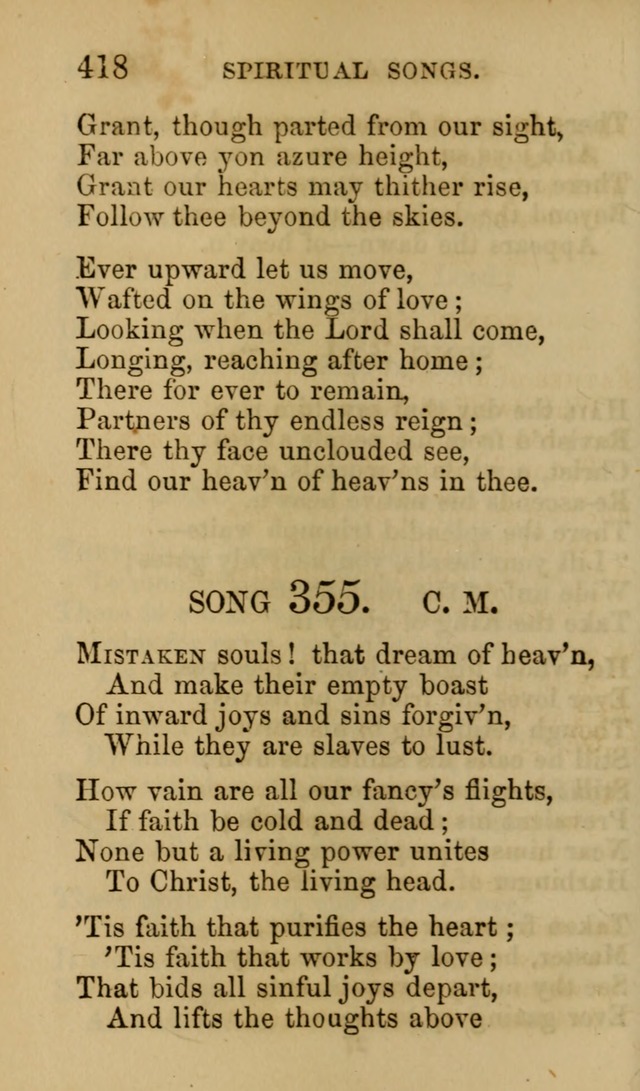 Psalms, Hymns and Spiritual Songs, Original and Selected. (7th ed.) page 418