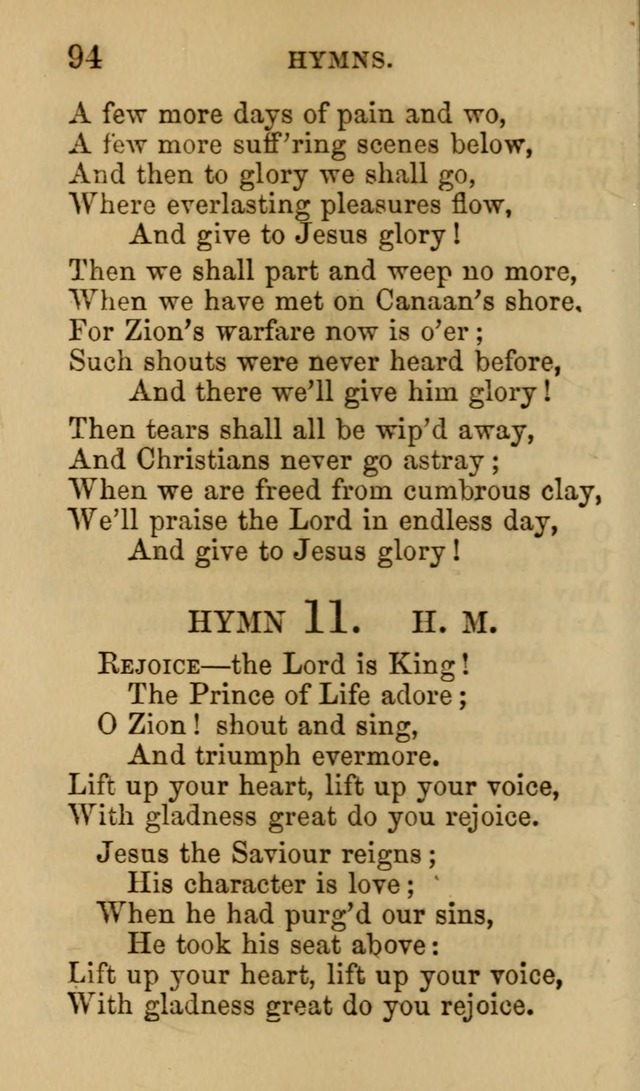 Psalms, Hymns and Spiritual Songs, Original and Selected. (7th ed.) page 94