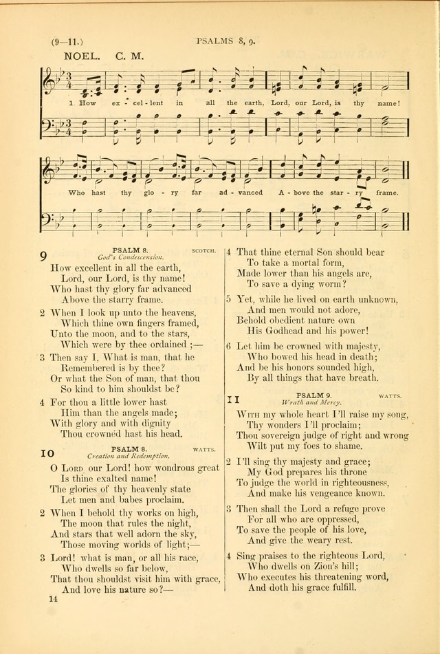 Psalms and Hymns and Spiritual Songs: a manual of worship for the church of Christ page 14