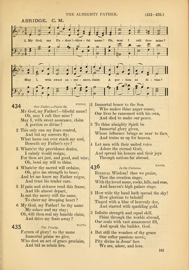 Psalms and Hymns and Spiritual Songs: a manual of worship for the church of Christ page 161