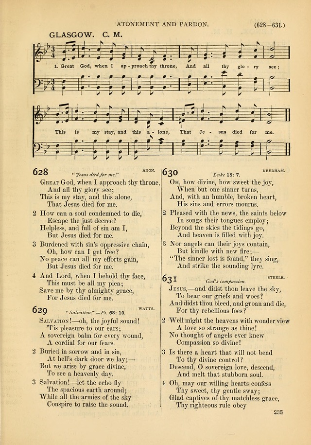 Psalms and Hymns and Spiritual Songs: a manual of worship for the church of Christ page 235