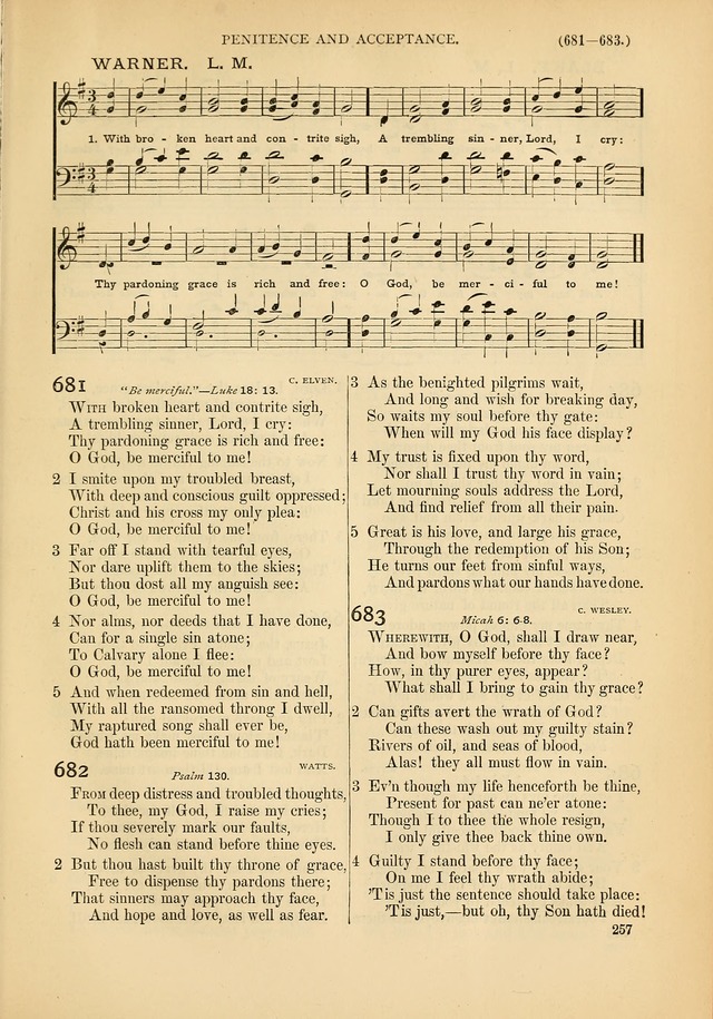 Psalms and Hymns and Spiritual Songs: a manual of worship for the church of Christ page 257