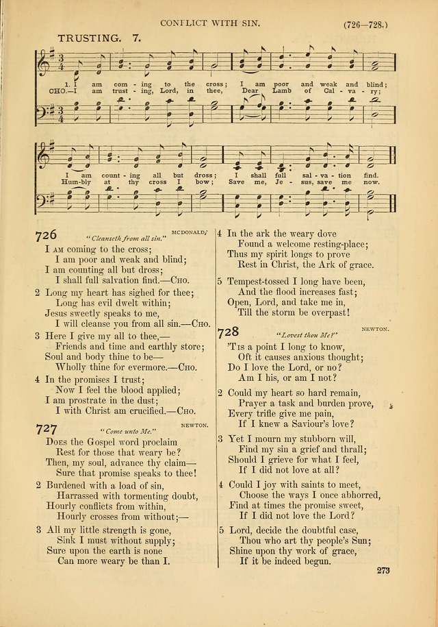Psalms and Hymns and Spiritual Songs: a manual of worship for the church of Christ page 273