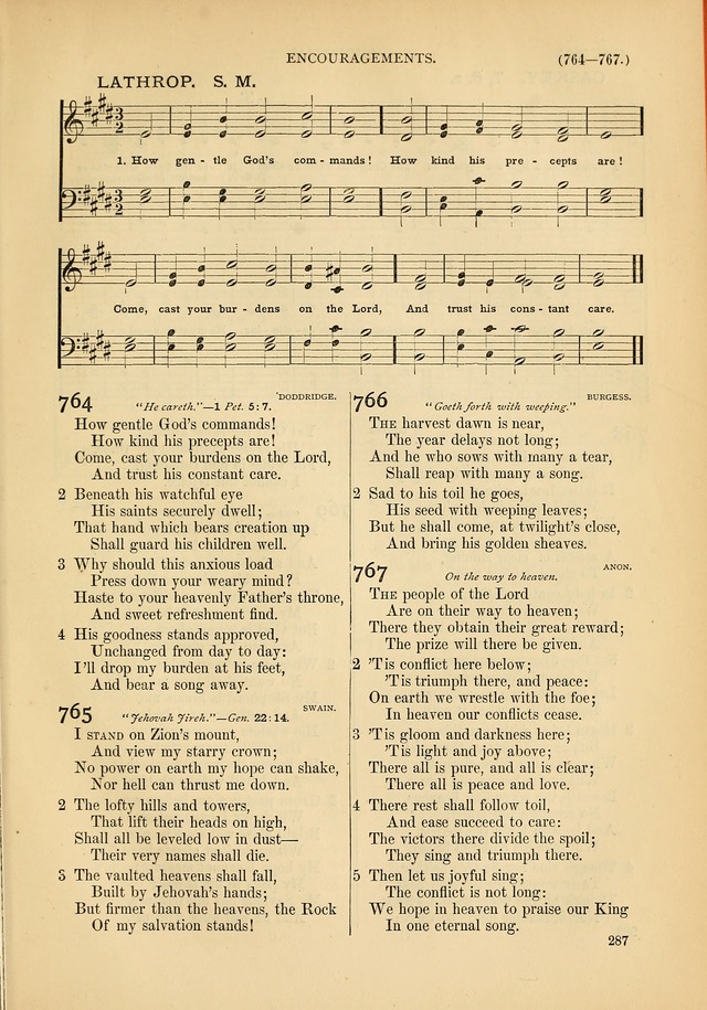 Psalms and Hymns and Spiritual Songs: a manual of worship for the church of Christ page 287