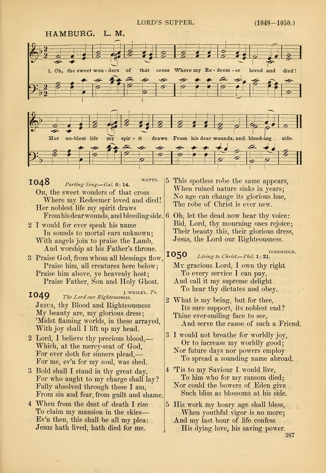 Psalms and Hymns and Spiritual Songs: a manual of worship for the church of Christ page 387