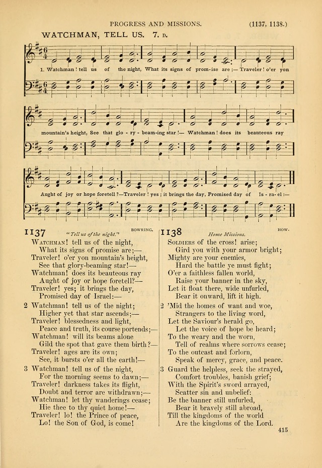 Psalms and Hymns and Spiritual Songs: a manual of worship for the church of Christ page 415